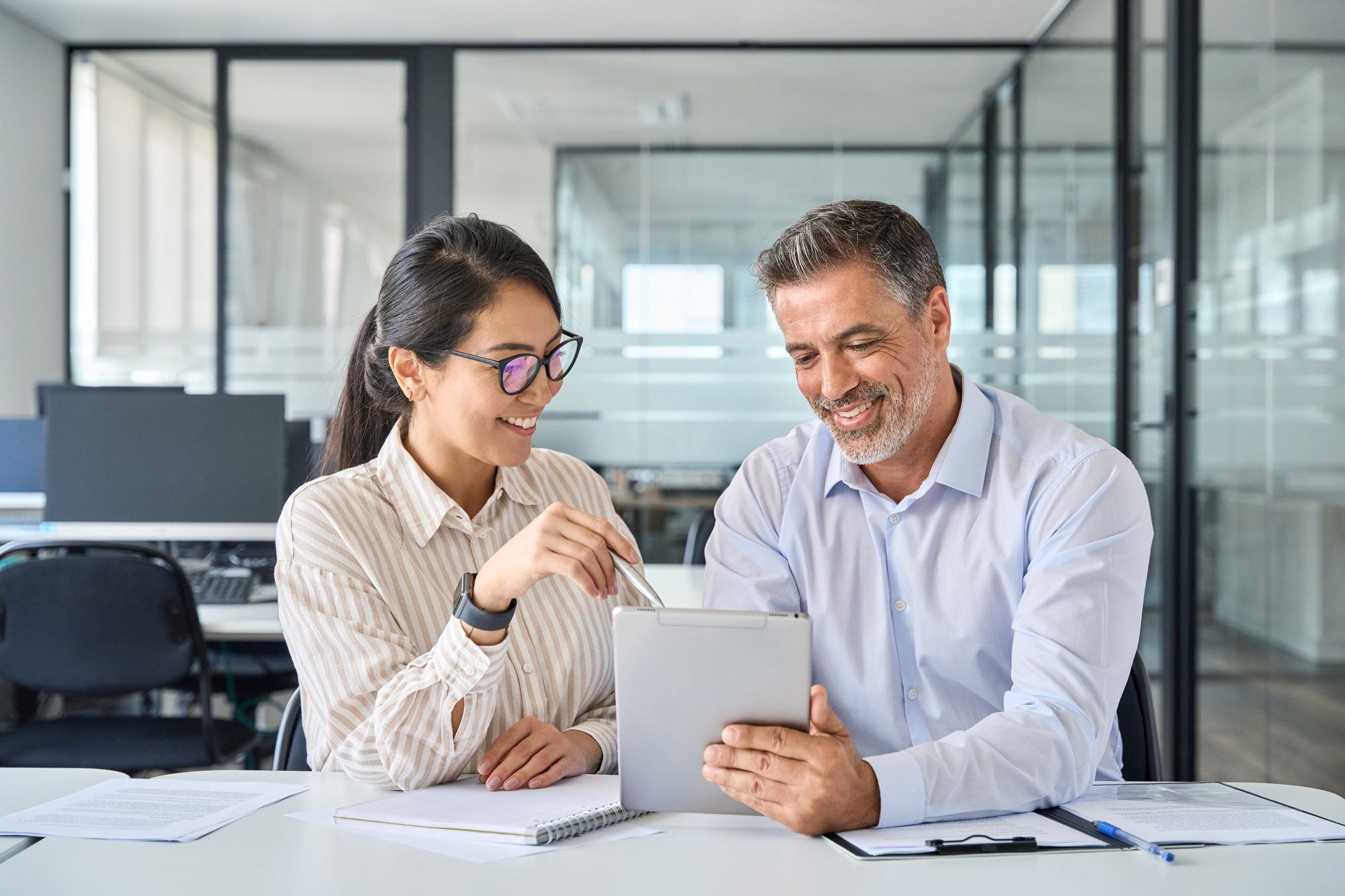 Two people conf room